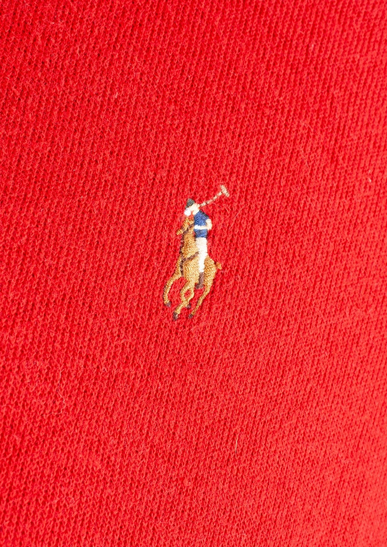 Ralph Lauren Quarter Zip Sweater (M)