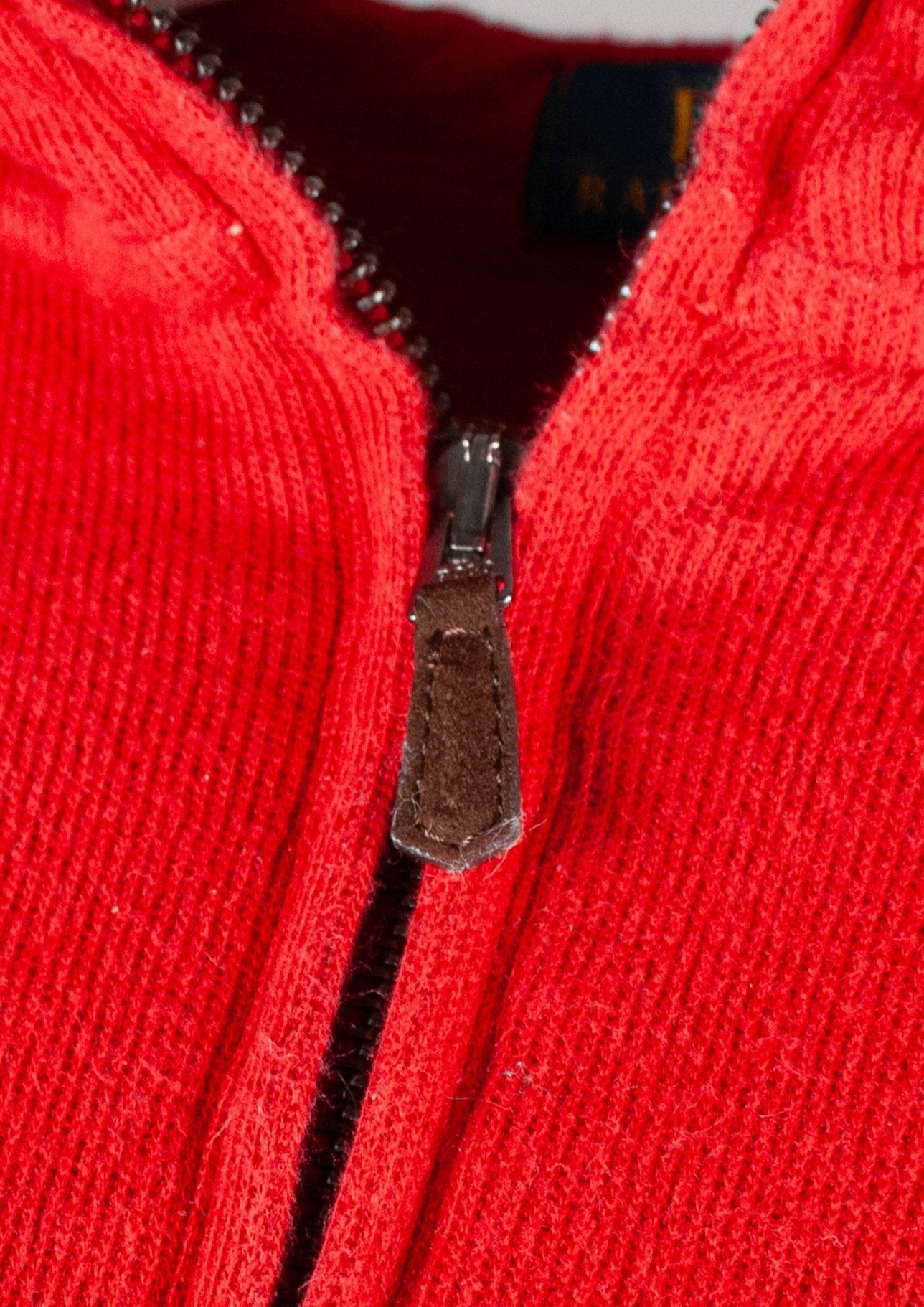 Ralph Lauren Quarter Zip Sweater (M)