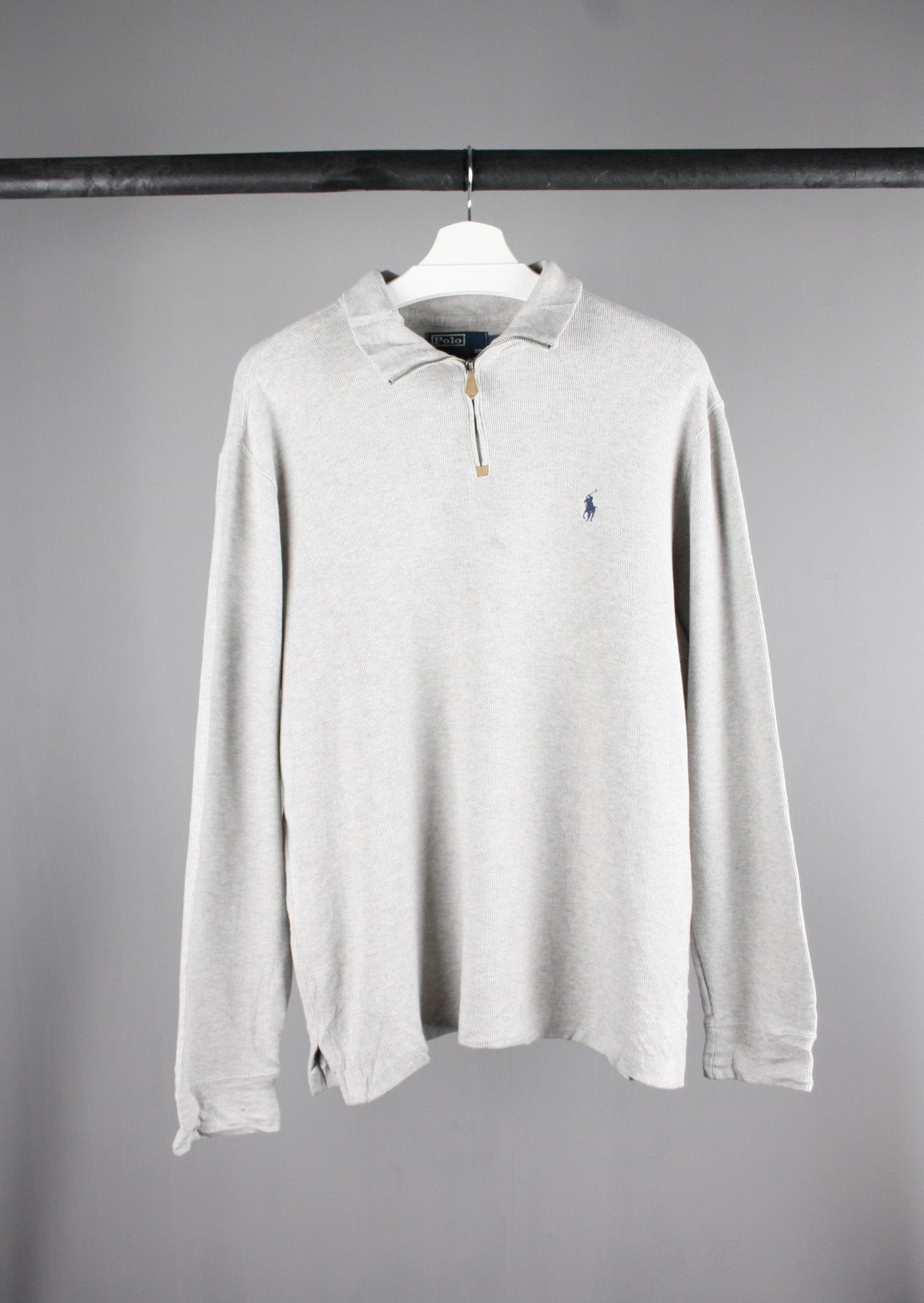Ralph Lauren Quarter Zip Sweater (L)