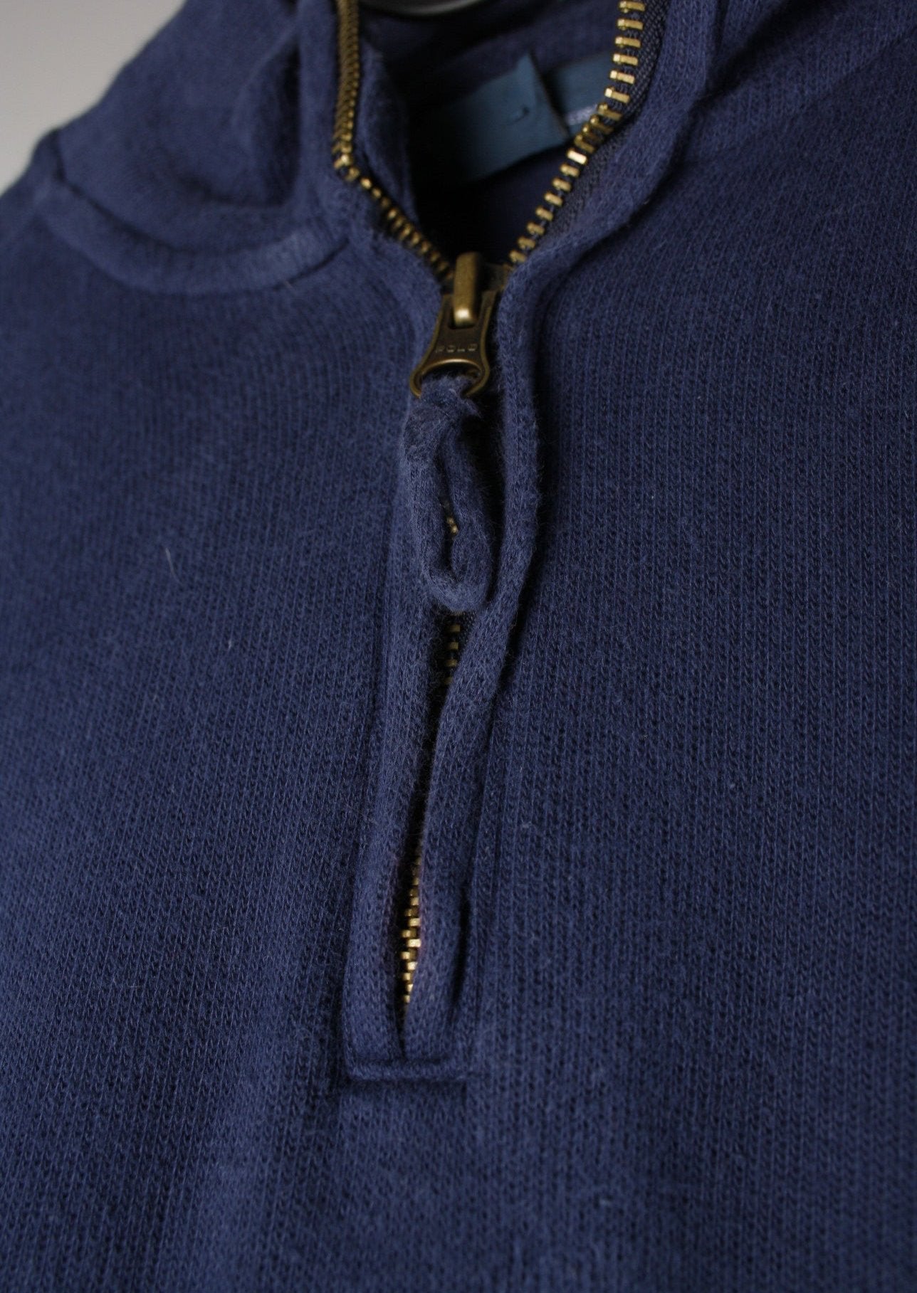 Ralph Lauren Quarter Zip Sweater (S)