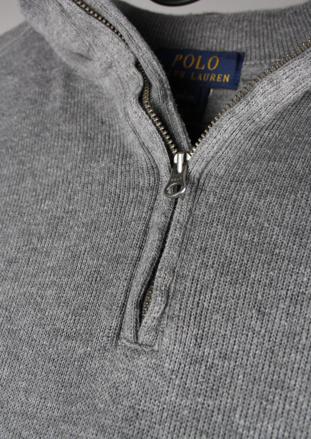 Ralph Lauren Quarter Zip Sweater (S)