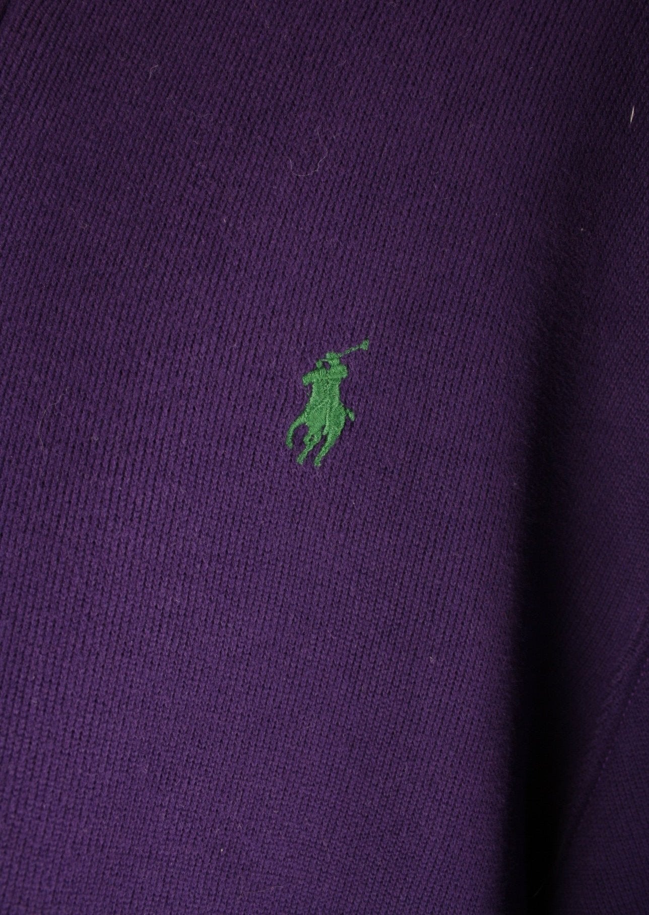 Ralph Lauren Quarter Zip Sweater (M)