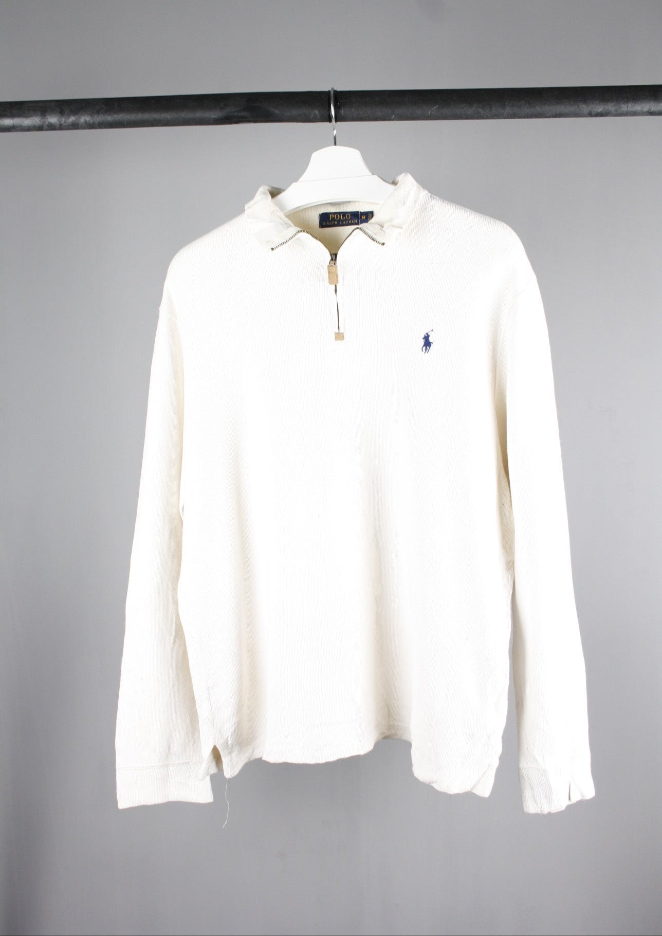 Ralph Lauren Quarter Zip Sweater (M)