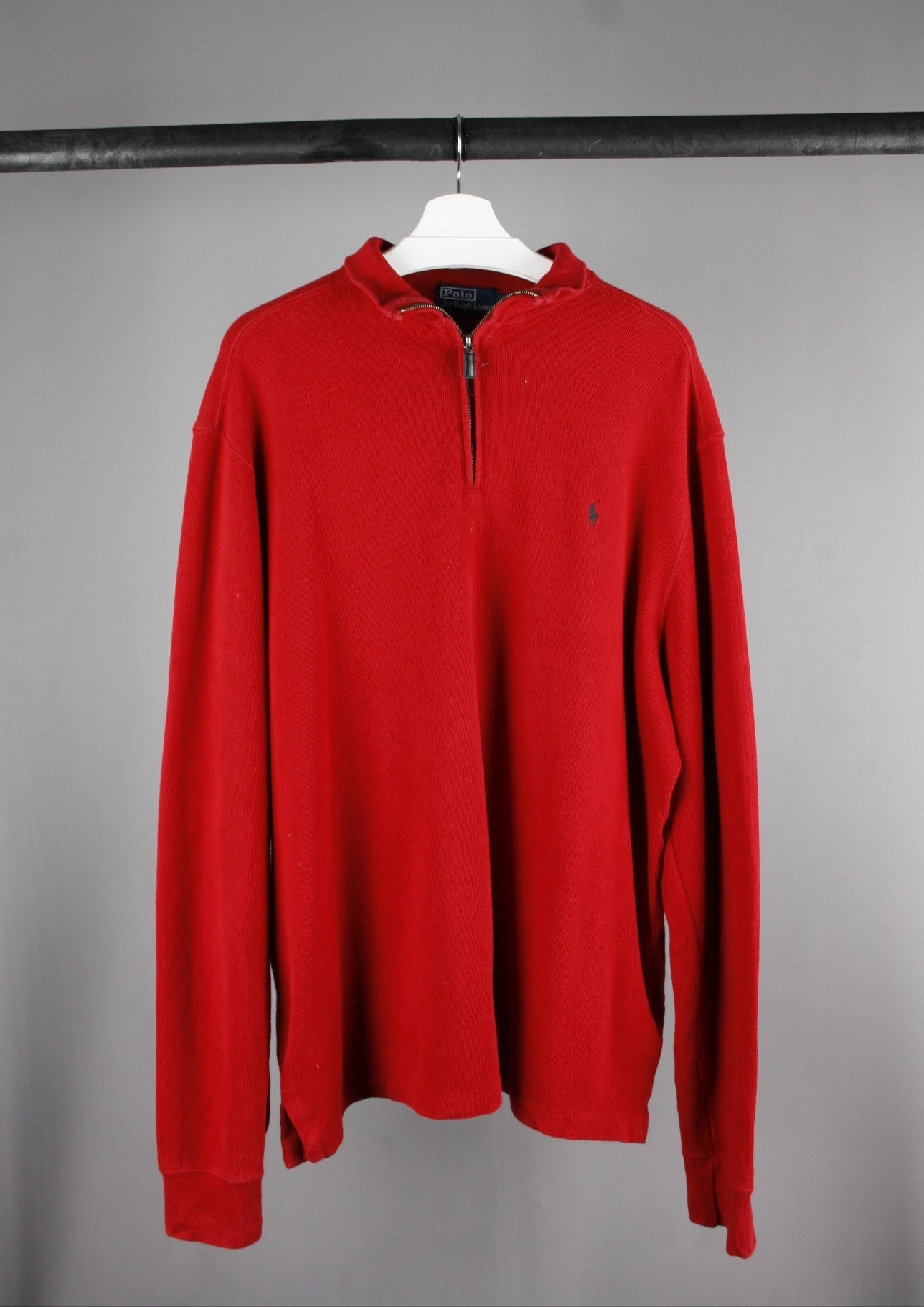 Ralph Lauren Quarter Zip Sweater (XL)