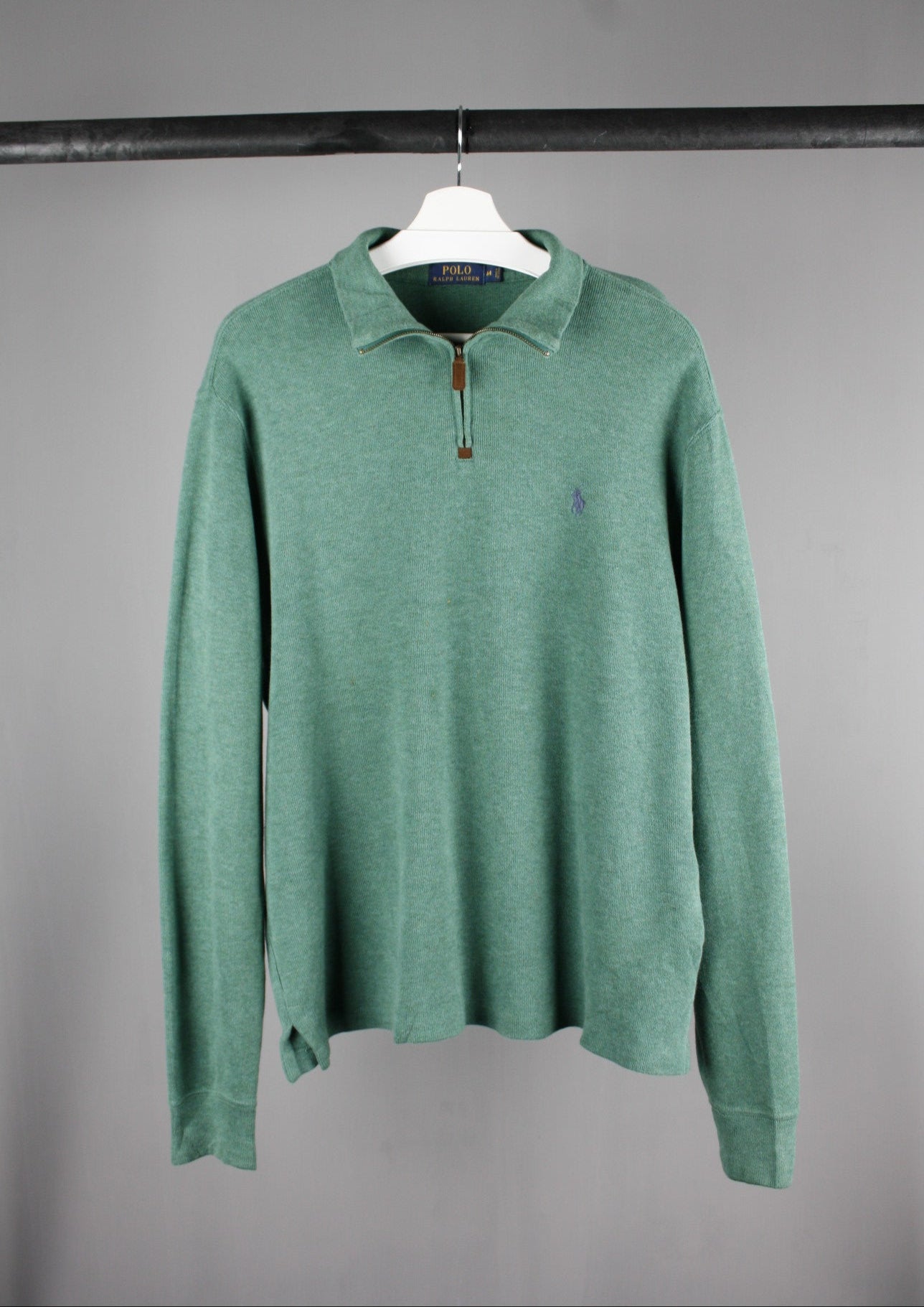 Ralph Lauren Quarter Zip Sweater (M)
