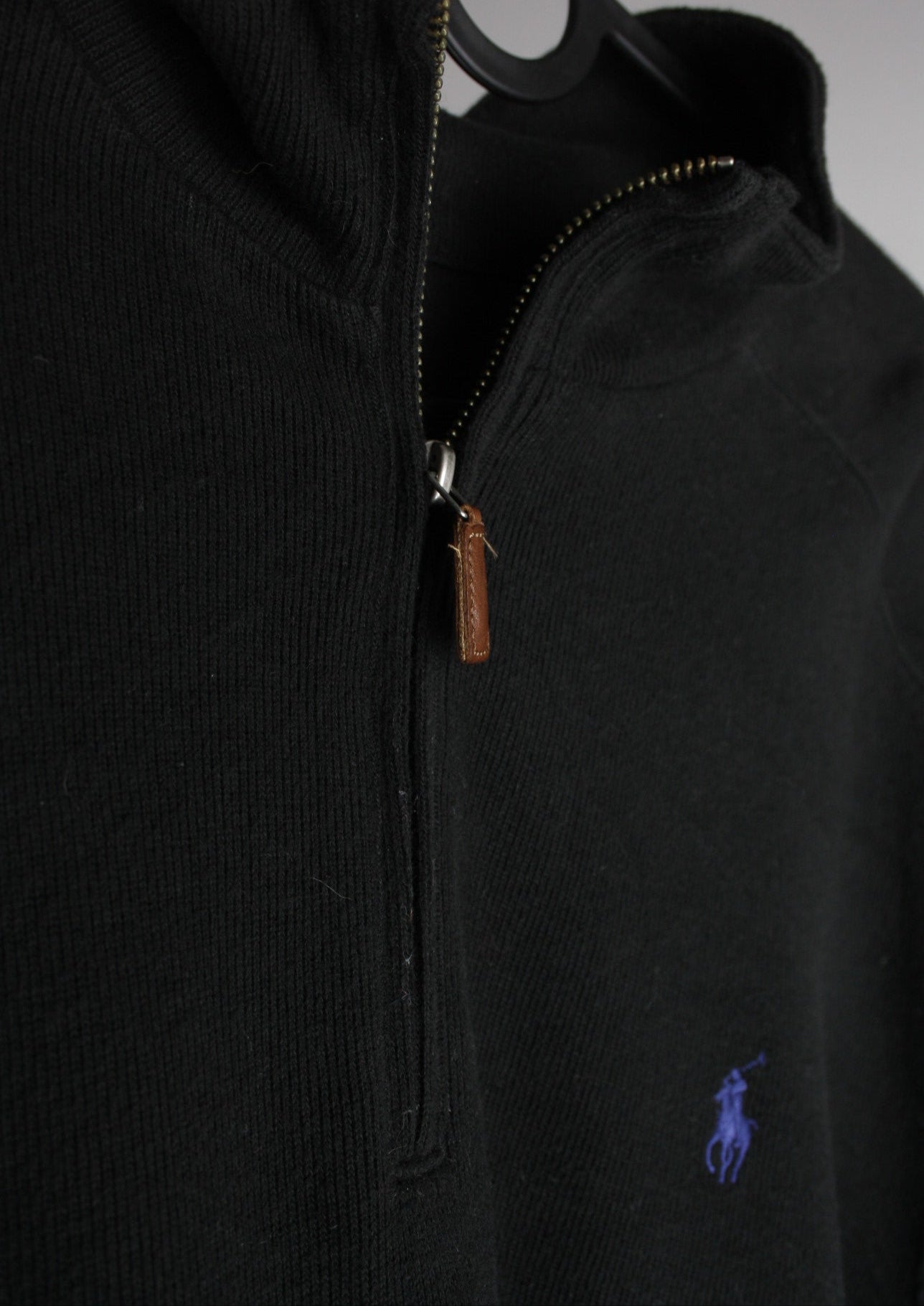 Ralph Lauren Quarter Zip Sweater (XL)