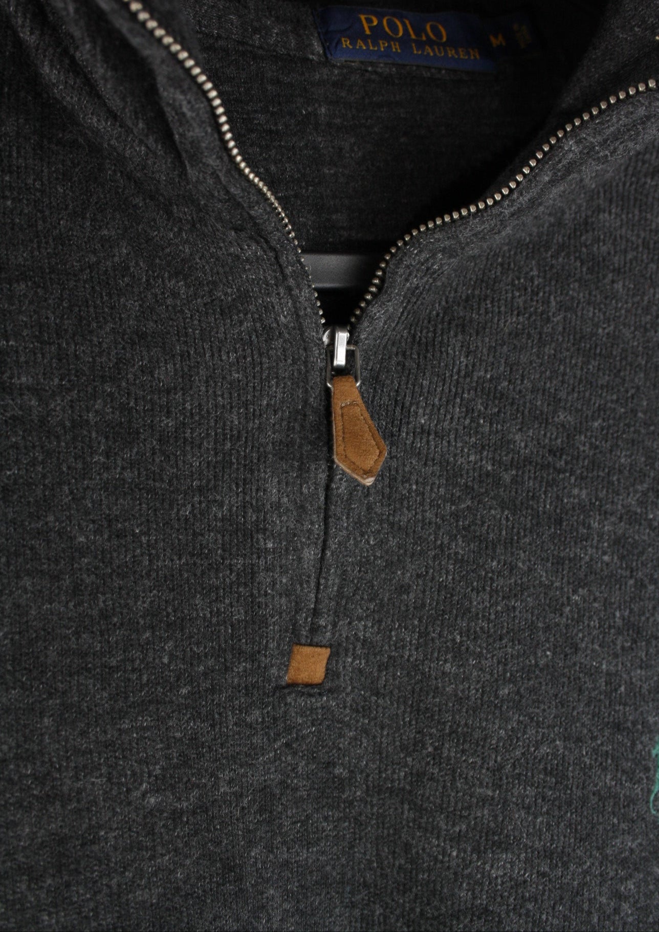 Ralph Lauren Quarter Zip Sweater (M)