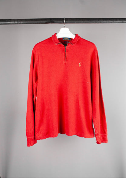 Ralph Lauren Quarter Zip Sweater (M)