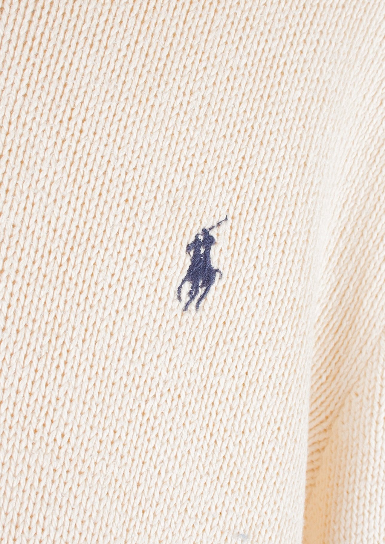 Ralph Lauren Quarter Zip Sweater (L)