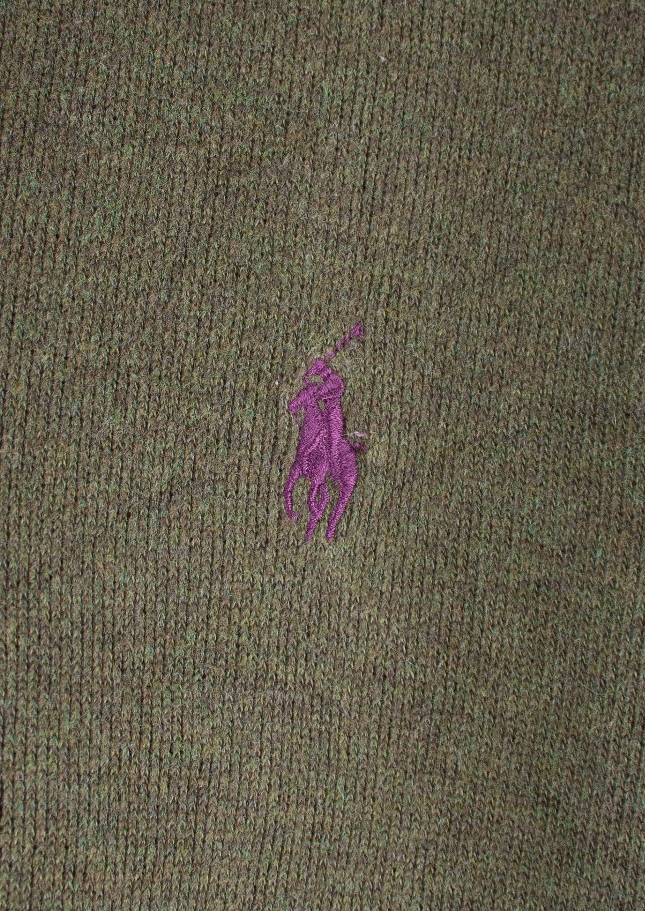 Ralph Lauren Quarter Zip Sweater (L)
