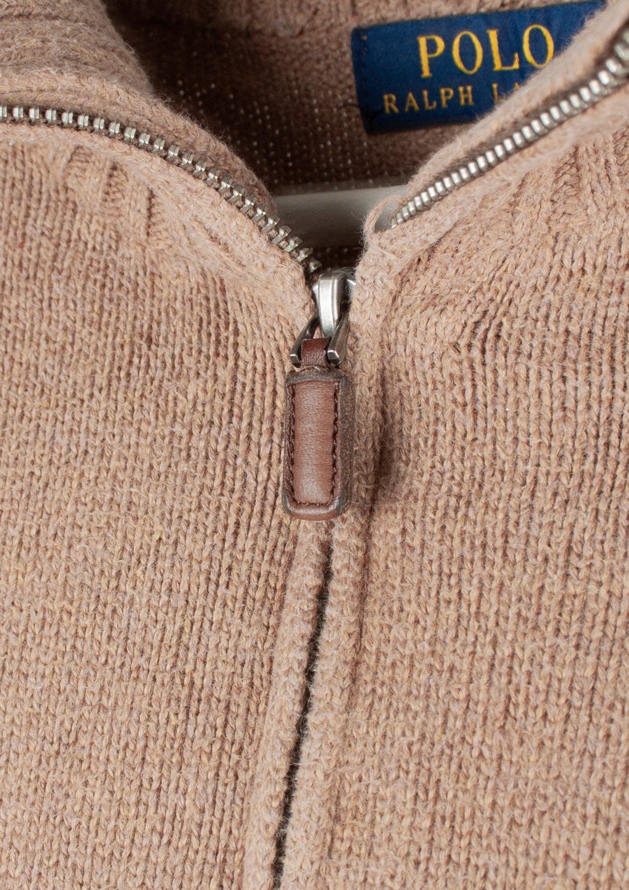 Ralph Lauren Quarter Zip Sweater (L)