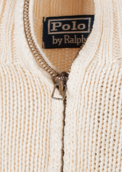 Ralph Lauren Quarter Zip Sweater (L)