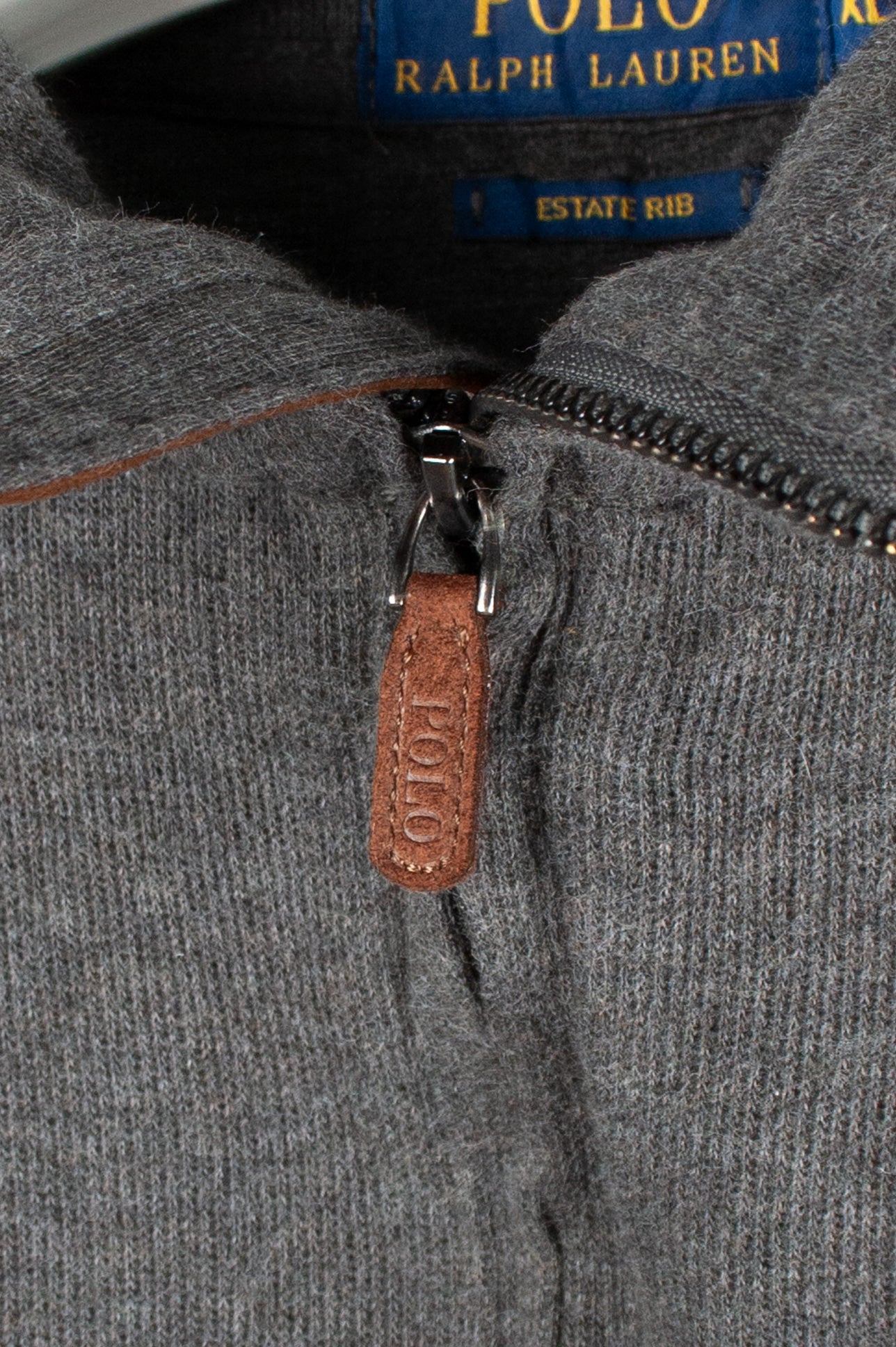 Ralph Lauren Quarter Zip Sweater (XL)