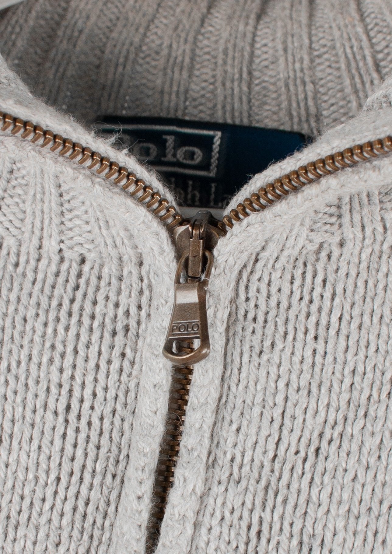 Ralph Lauren Quarter Zip Sweater (XL)