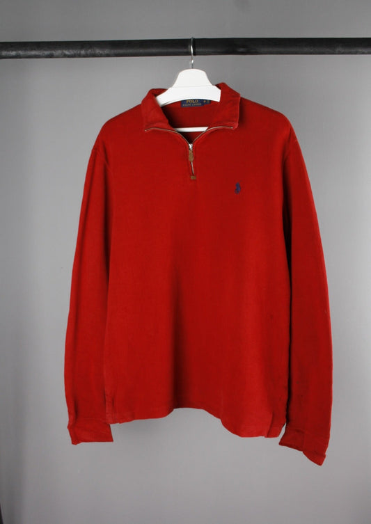Ralph Lauren Quarter Zip Sweater (M)