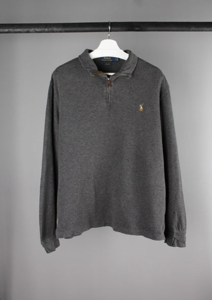 Ralph Lauren Quarter Zip Sweater (L)
