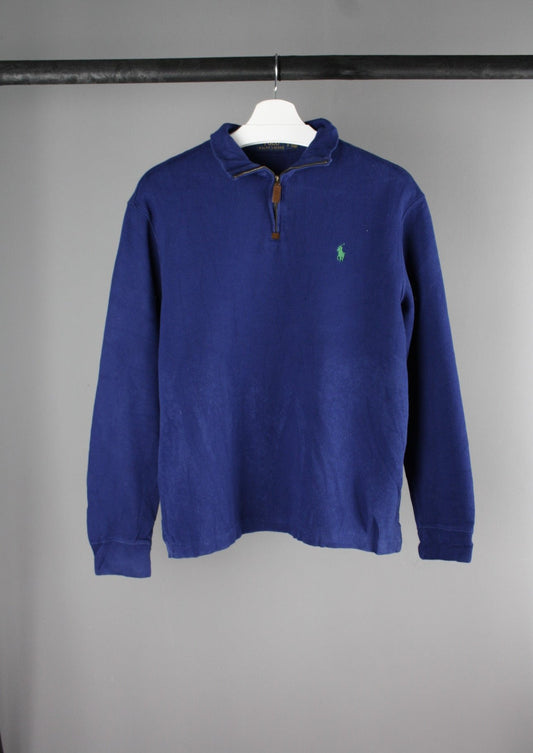 Ralph Lauren Quarter Zip Sweater (S)