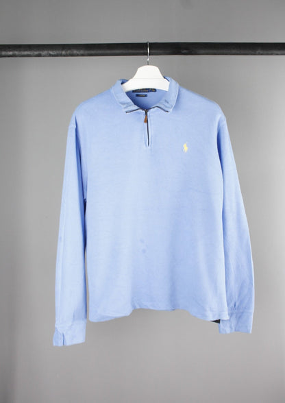 Ralph Lauren Quarter Zip Sweater (M)