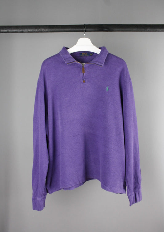 Ralph Lauren Quarter Zip Sweater (XL)