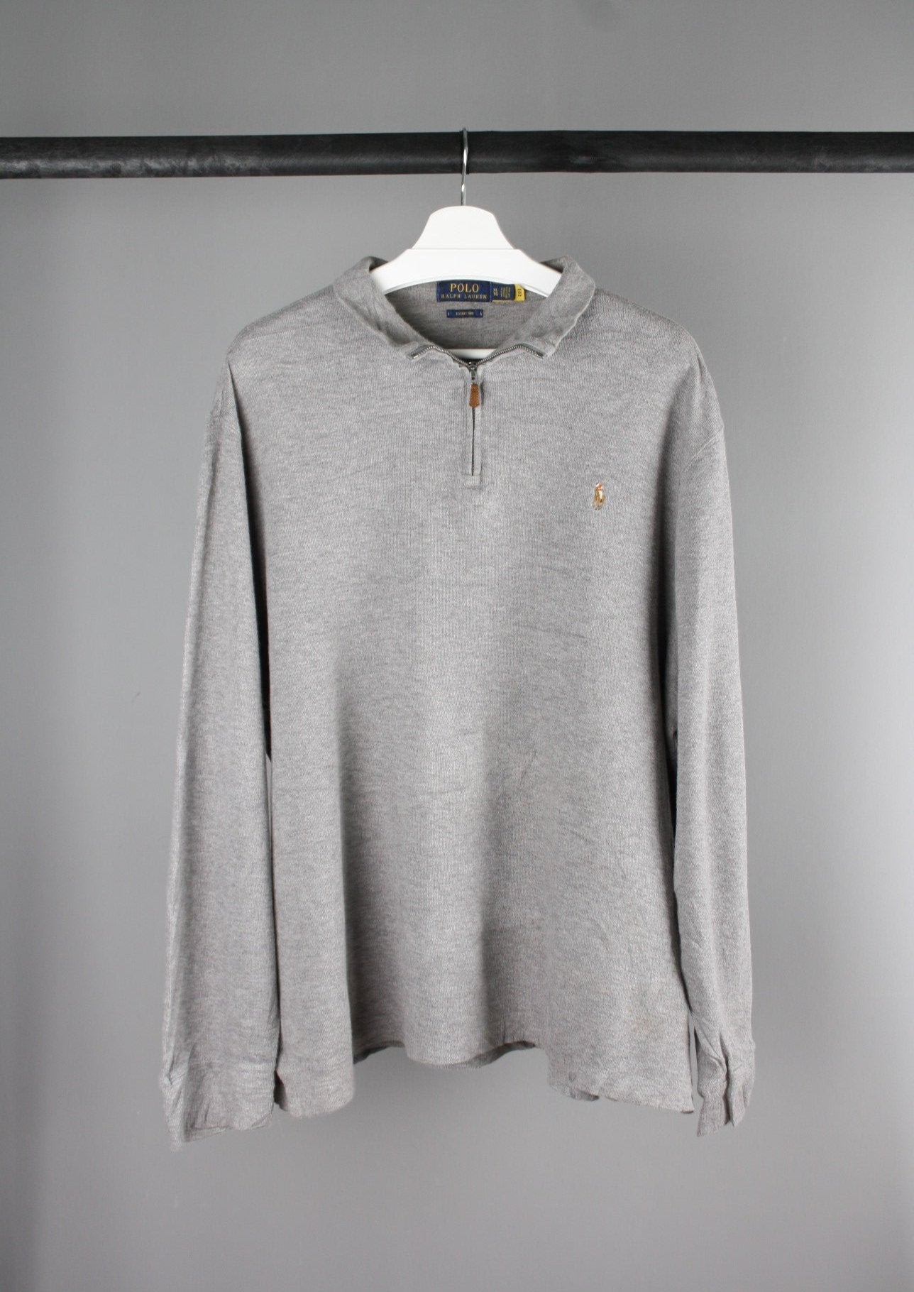Ralph Lauren Quarter Zip Sweater (XL)