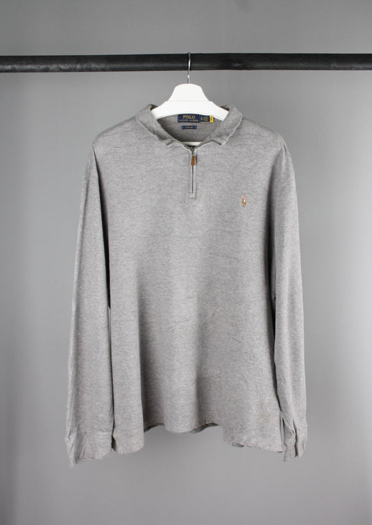 Ralph Lauren Quarter Zip Sweater (XL)
