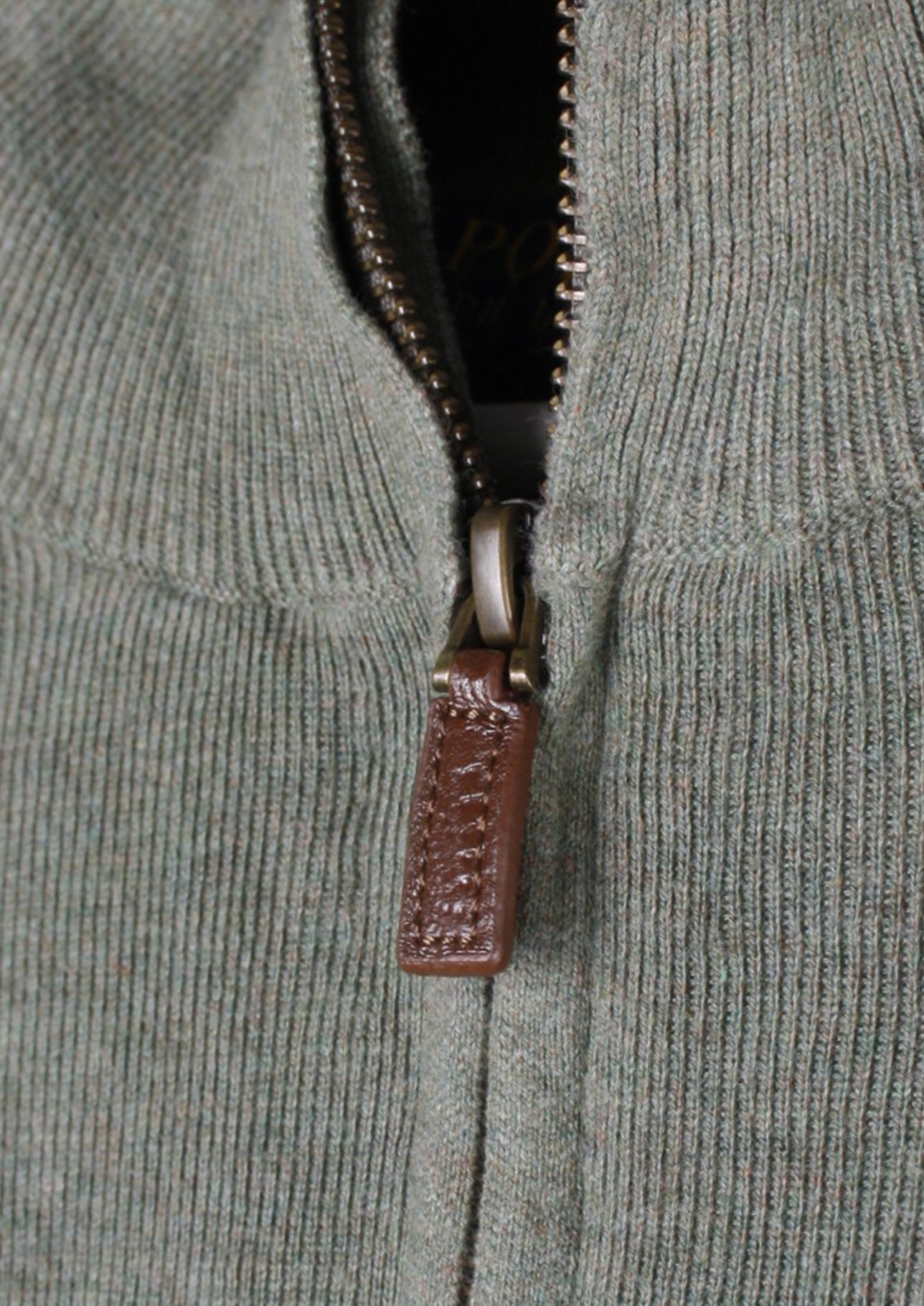 Ralph Lauren Quarter Zip Sweater (XL)