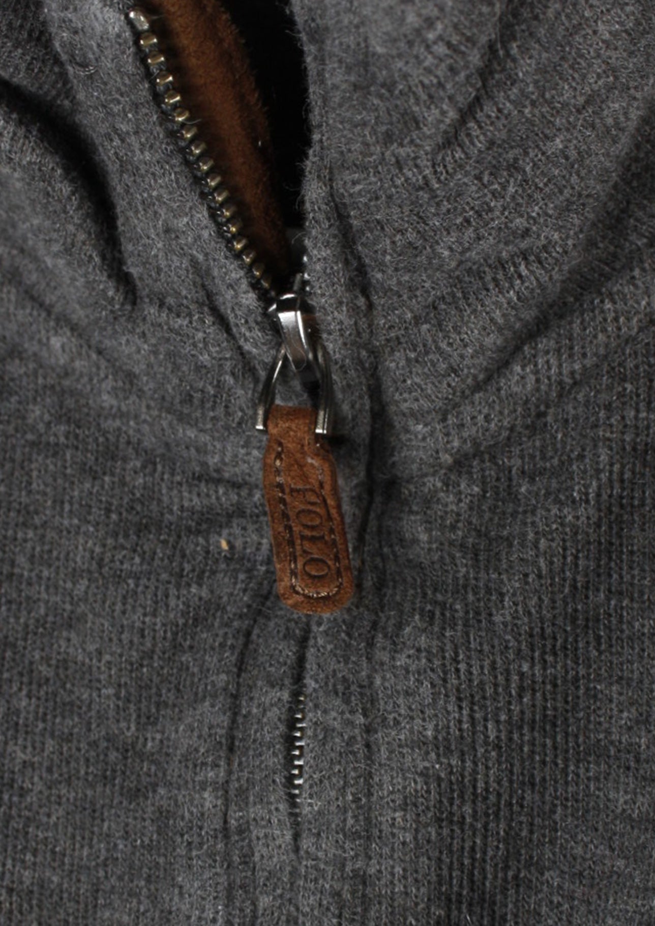 Ralph Lauren Quarter Zip Sweater (L)