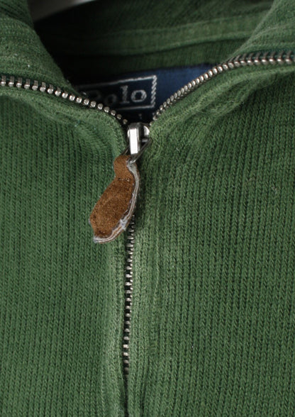 Ralph Lauren Quarter Zip Sweater (M)