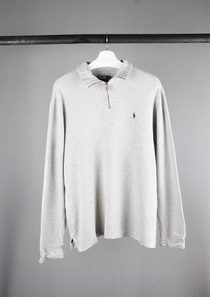 Ralph Lauren Quarter Zip Sweater (L)