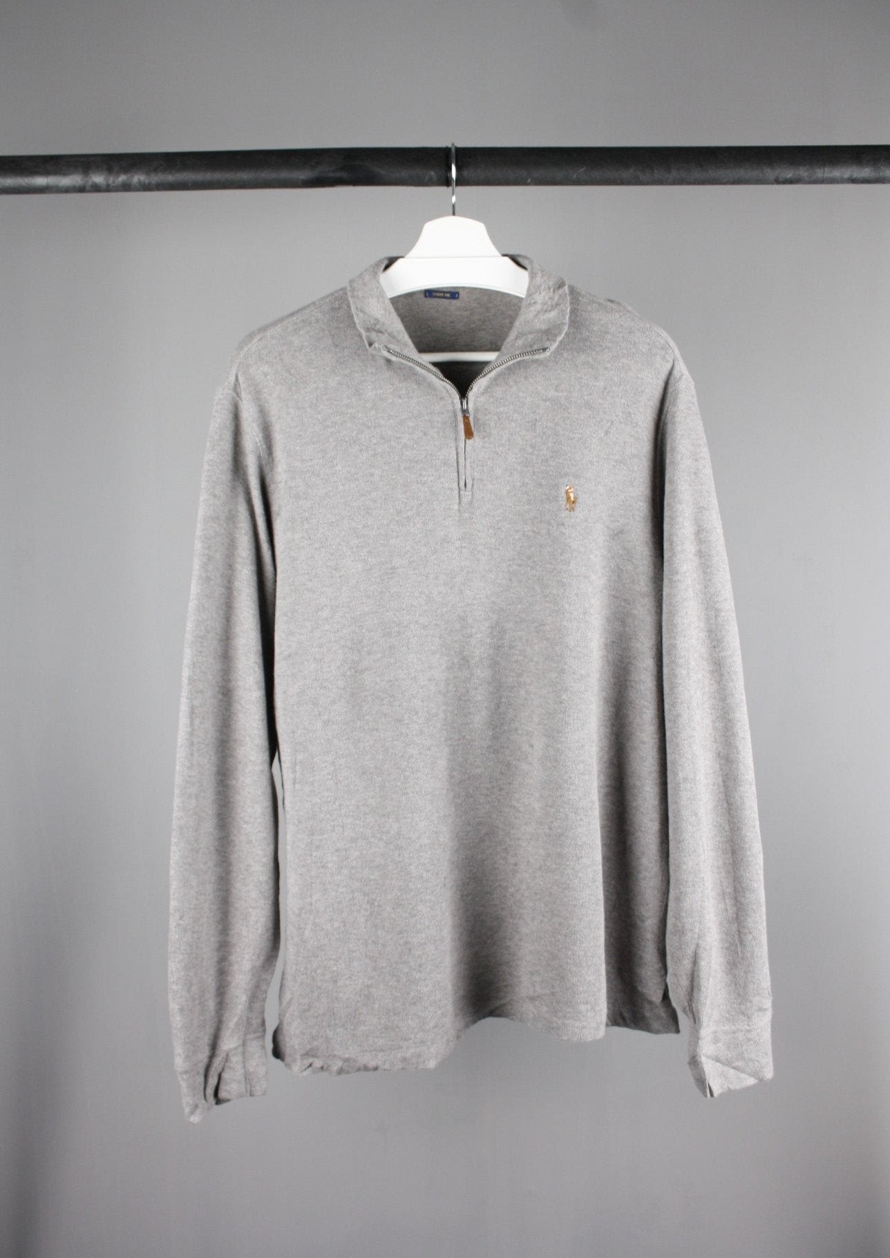 Ralph Lauren Quarter Zip Sweater (L)