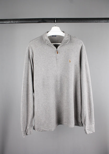 Ralph Lauren Quarter Zip Sweater (L)