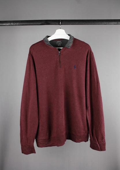 Ralph Lauren Quarter Zip Sweater (L)