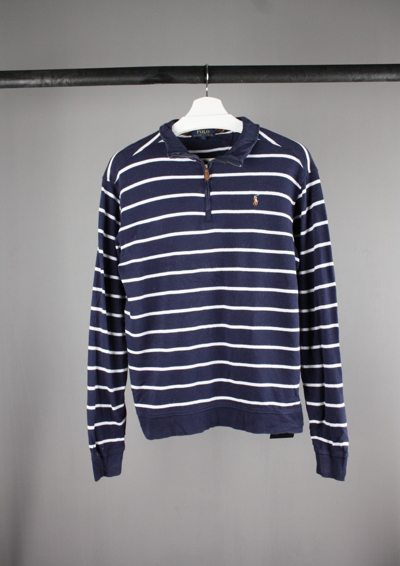 Ralph Lauren Quarter Zip Sweater (S)