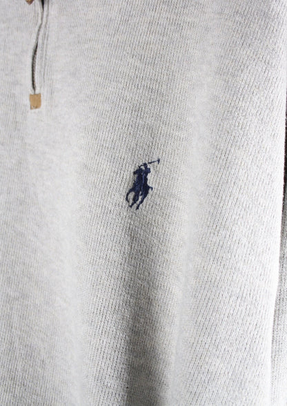 Ralph Lauren Quarter Zip Sweater (L)