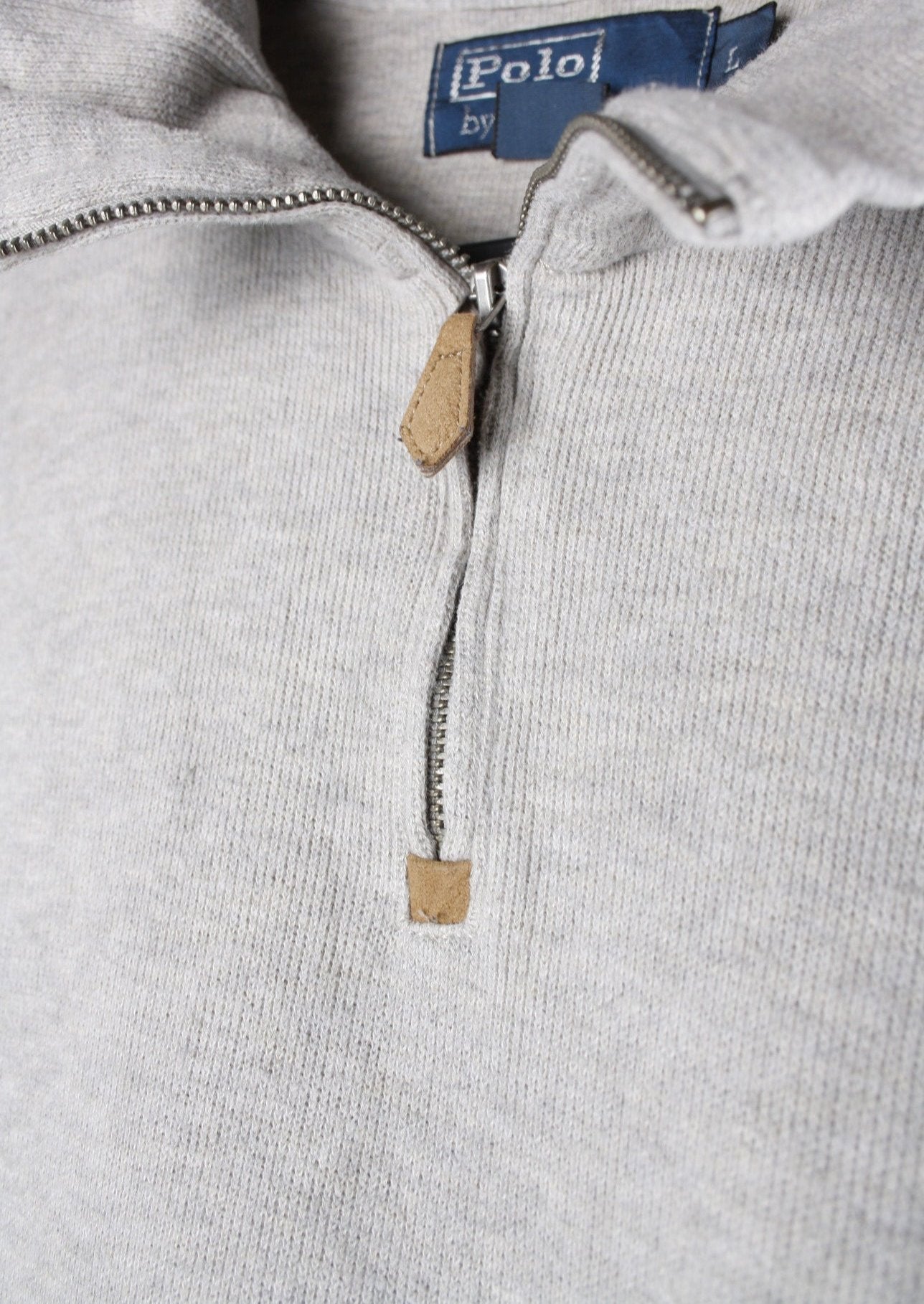 Ralph Lauren Quarter Zip Sweater (L)
