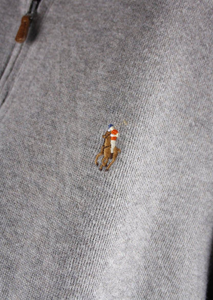 Ralph Lauren Quarter Zip Sweater (L)