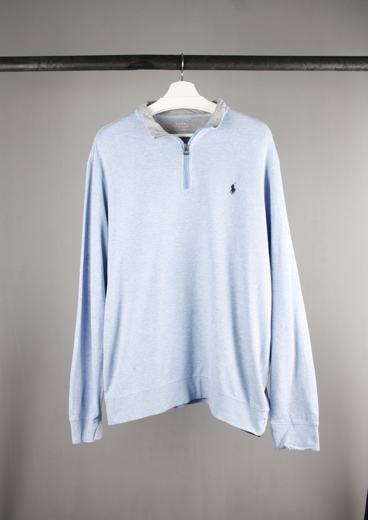 Ralph Lauren Quarter Zip Sweater (L)