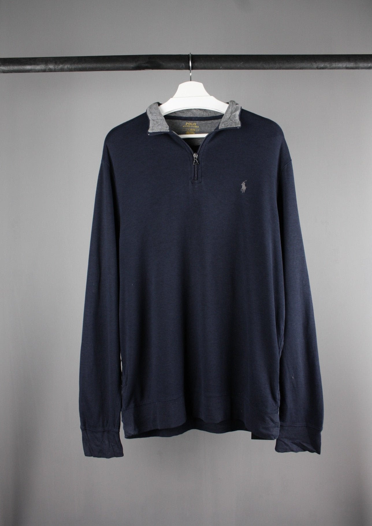 Ralph Lauren Quarter Zip Sweater (L)