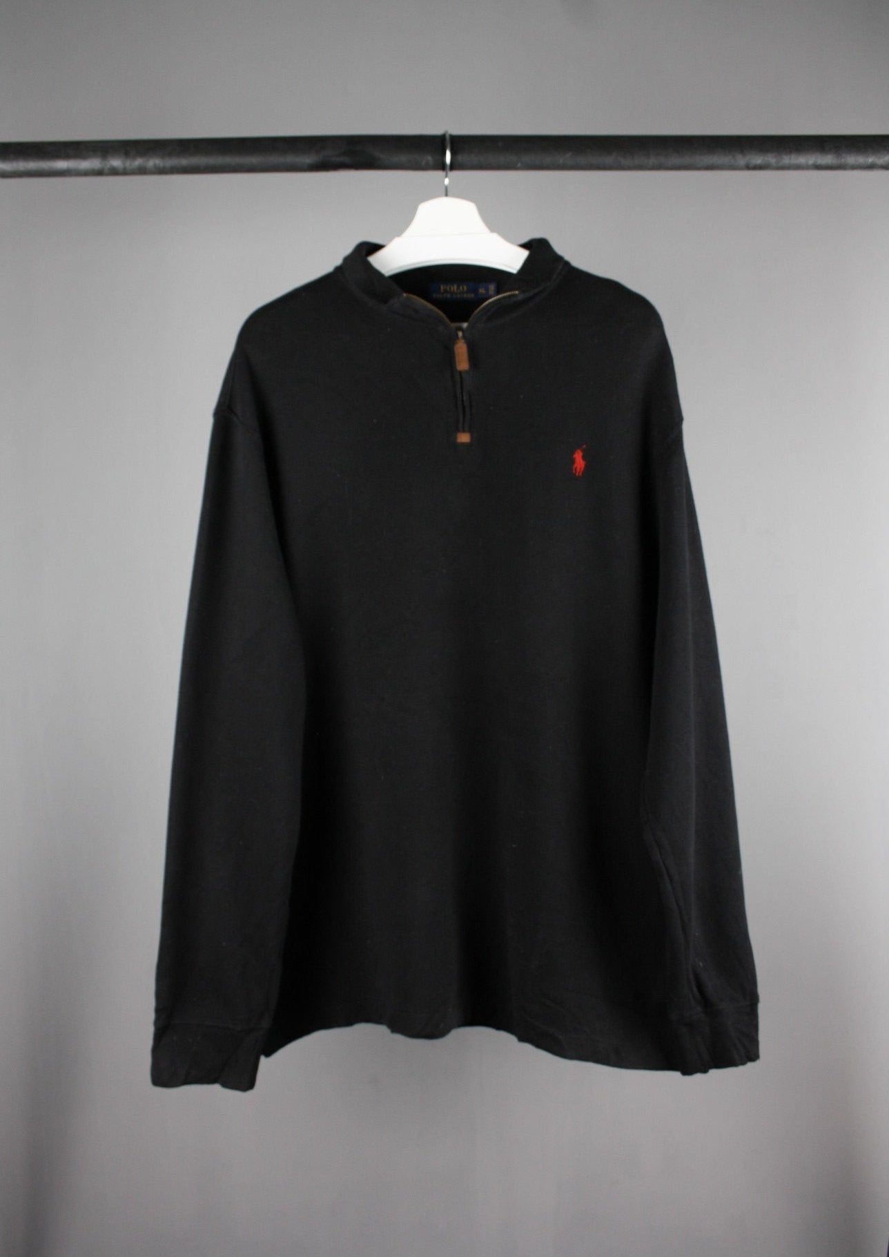 Ralph Lauren Quarter Zip Sweater (XL)