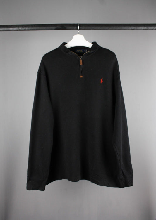 Ralph Lauren Quarter Zip Sweater (XL)