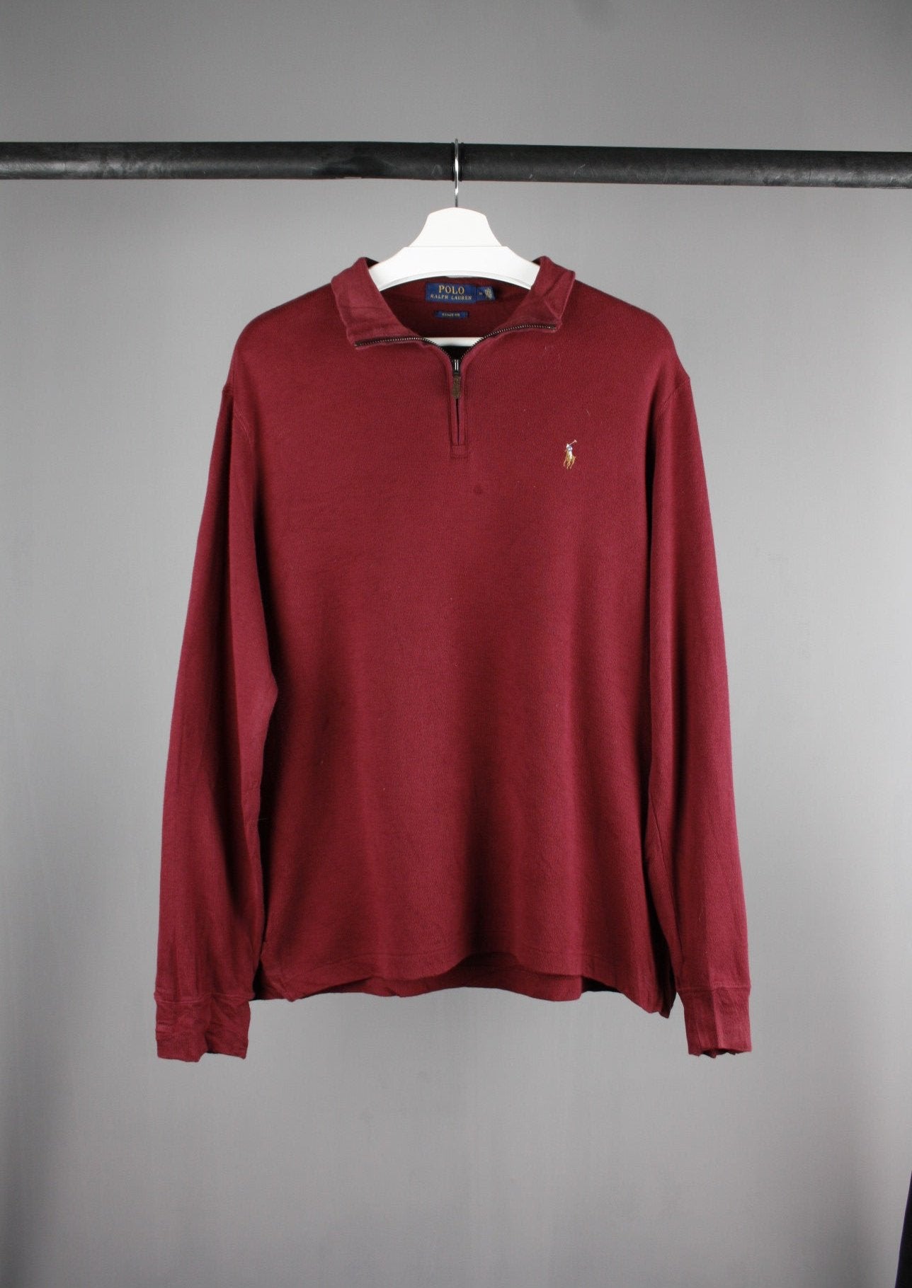 Ralph Lauren Quarter Zip Sweater (M)