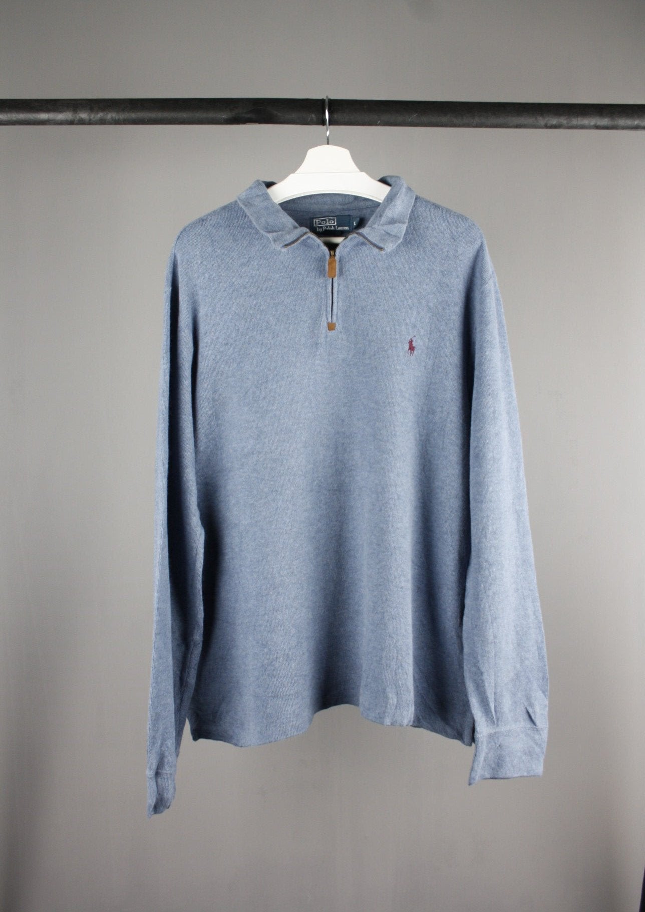 Ralph Lauren Quarter Zip Sweater (L)