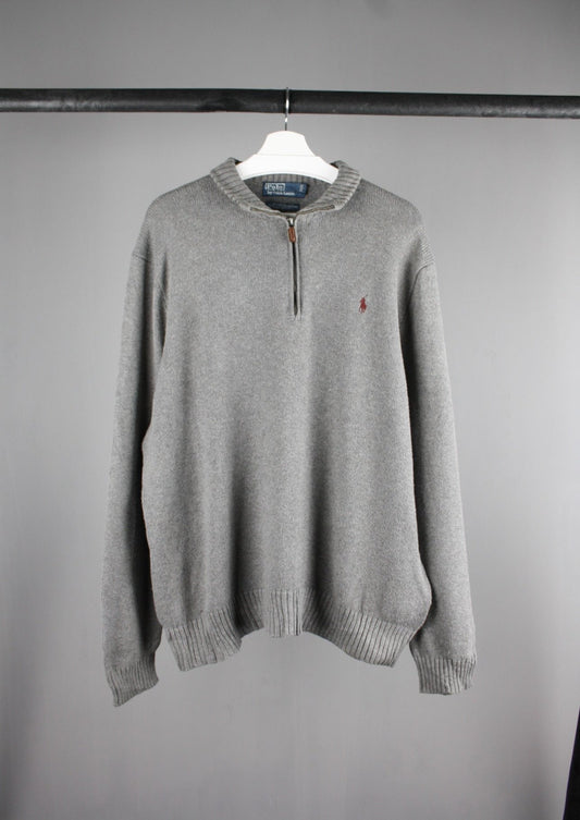 Ralph Lauren Quarter Zip Sweater (XL)