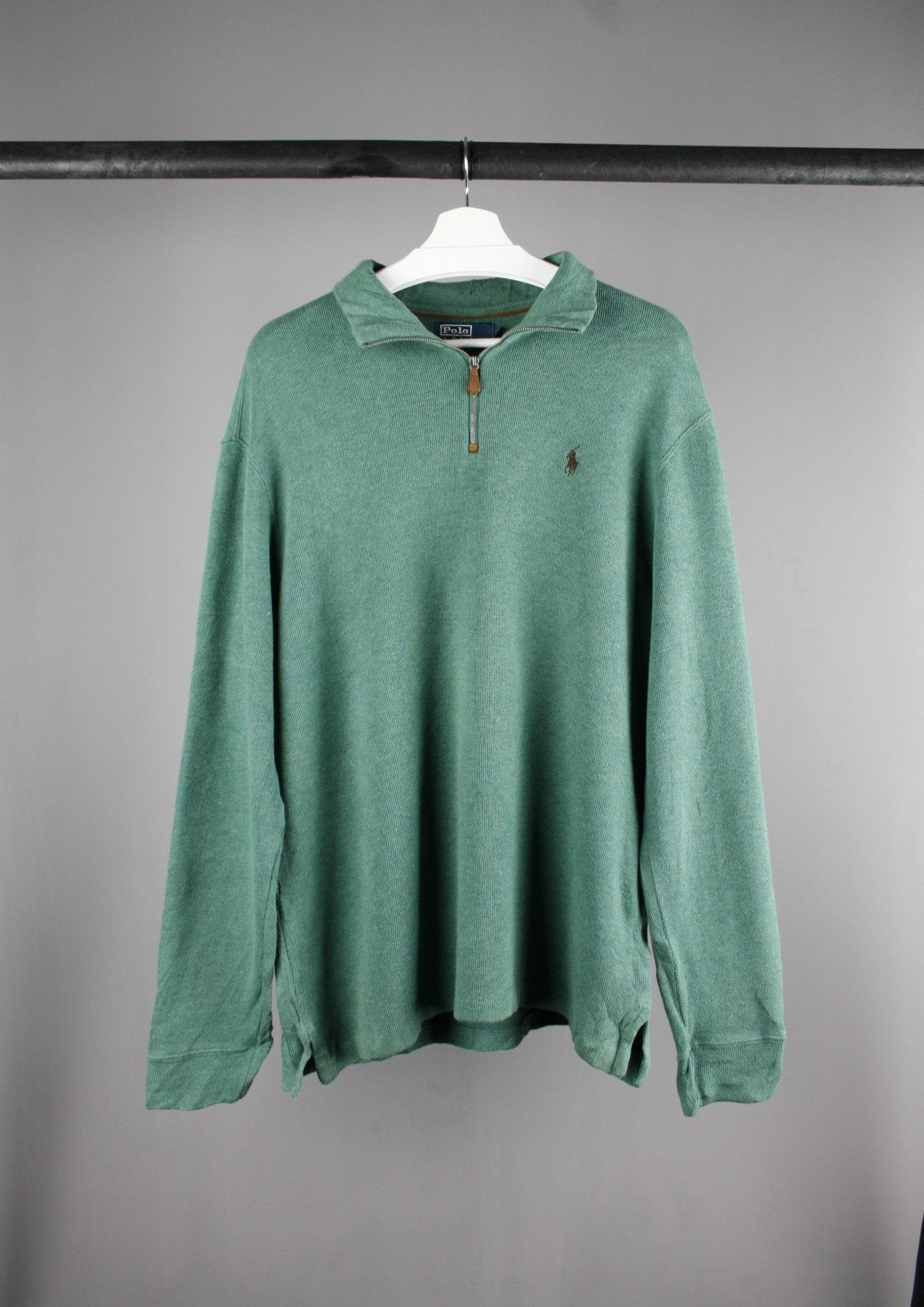 Ralph Lauren Quarter Zip Sweater (L)