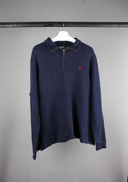 Ralph Lauren Quarter Zip Sweater (L)