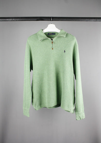 Ralph Lauren Quarter Zip Sweater (M)