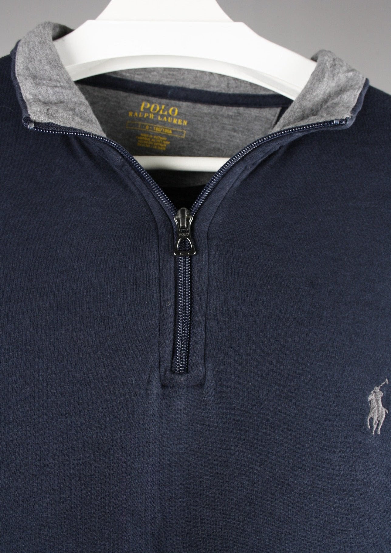Ralph Lauren Quarter Zip Sweater (L)