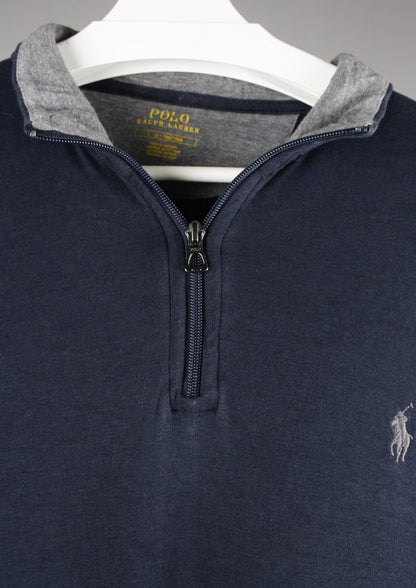 Ralph Lauren Quarter Zip Sweater (L)