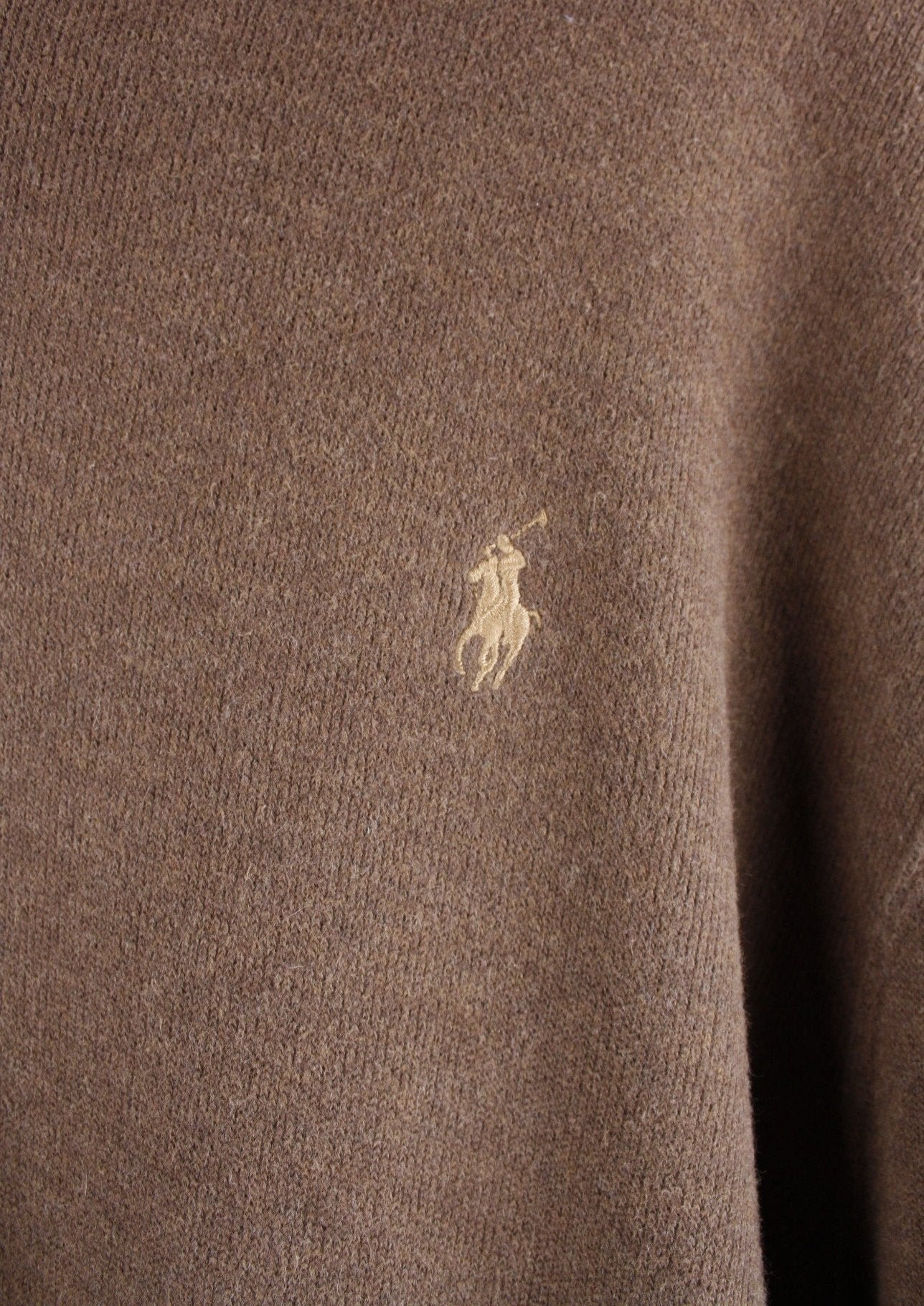 Ralph Lauren Quarter Zip Sweater (XXL)