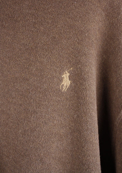 Ralph Lauren Quarter Zip Sweater (XXL)